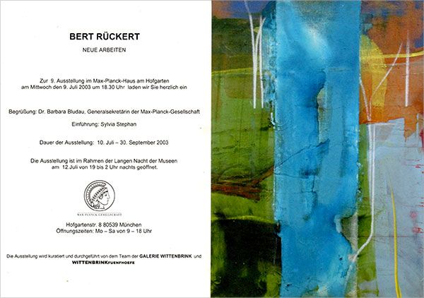 Max Planck Haus 2003