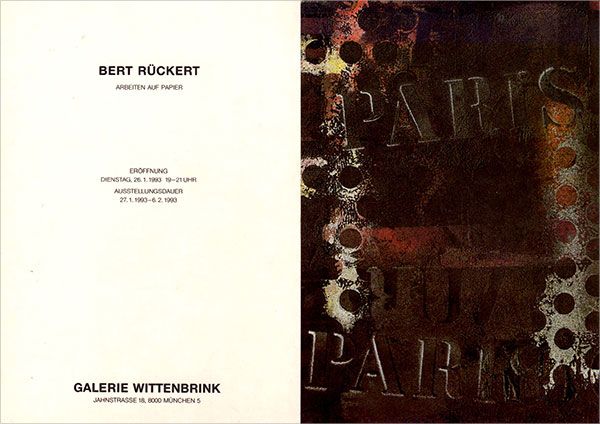 Wittenbrinck - Munich 1993